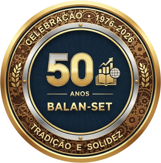 Medalha comemorativa dos 50 anos da Balan-Set, 1976 a 2026: tradição e solidez